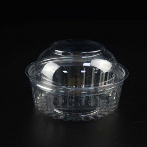 10 uncji recyklingowa plastikowa miska sałatkowa owoców